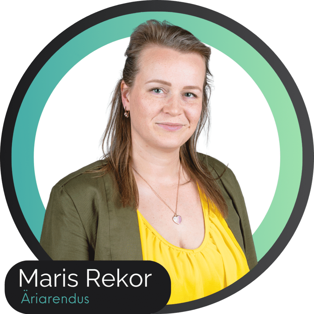 Maris Rekor, äriarenduse spetsialist Onte Digitalis